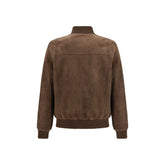 D'amico Brown Leather Bomber